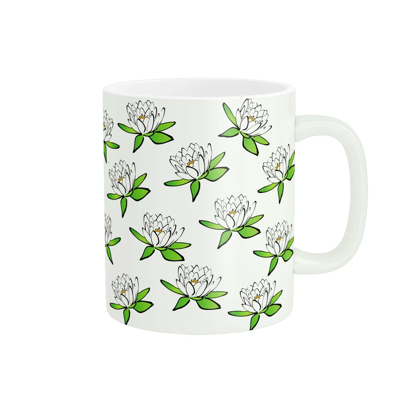 ماگ پاد آفرین مدل گل کد DKC21