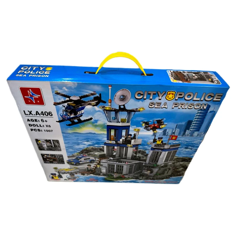 ساختنی ۱۰۰۷ تکه ال ایکس مدل پلیس زندان دریایی 