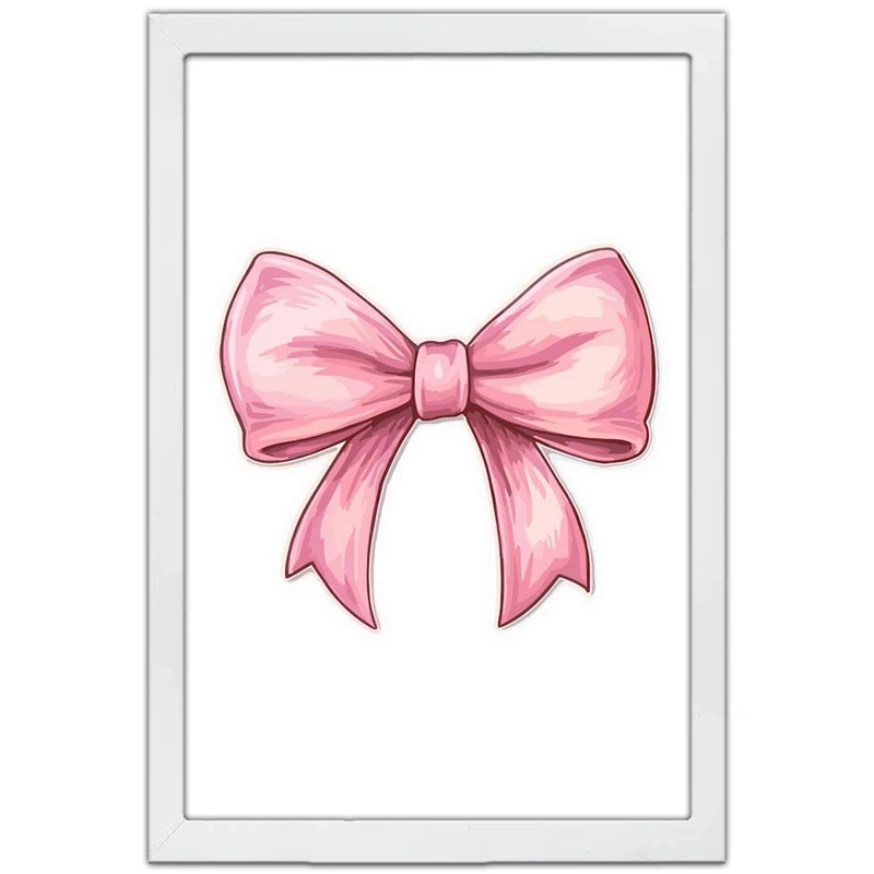 تابلو بکلیت طرح پاپیون مدل W-po1612 فریم سفید