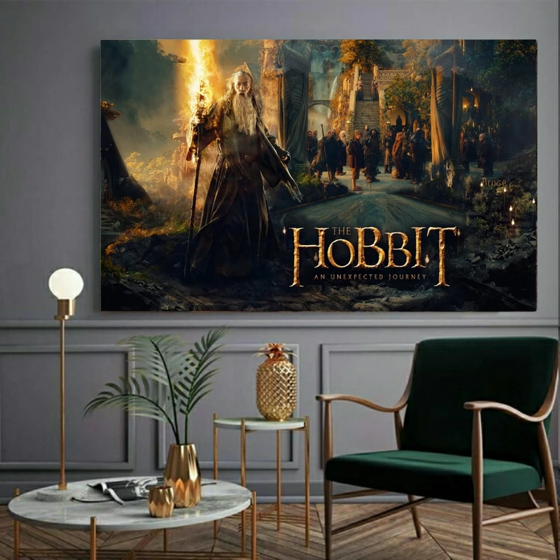  پوستر دیواری طرح ارباب حلقه ها مدل PD1001