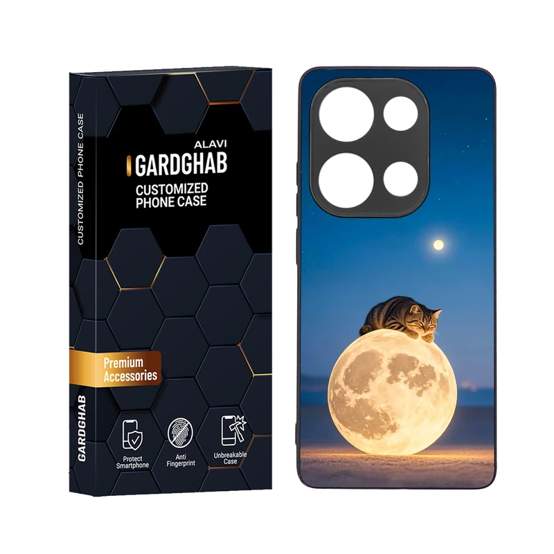 کاور گارد قاب علوی مدل دور ژله ای مناسب برای گوشی موبایل شیائومی Redmi Note 13 Pro 4G