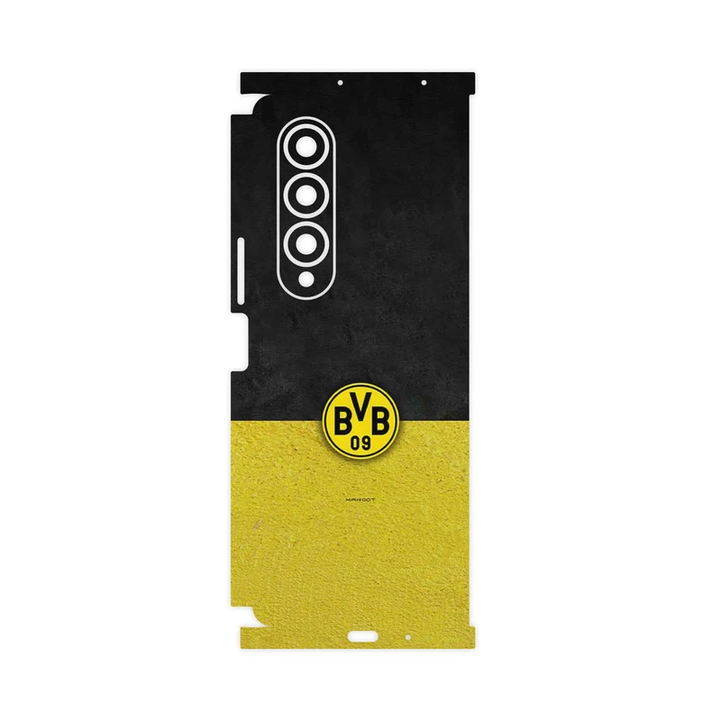 برچسب پوششی ماهوت مدل Borussia Dortmund FC-FullSkin مناسب برای گوشی موبایل سامسونگ Galaxy Z Fold4
