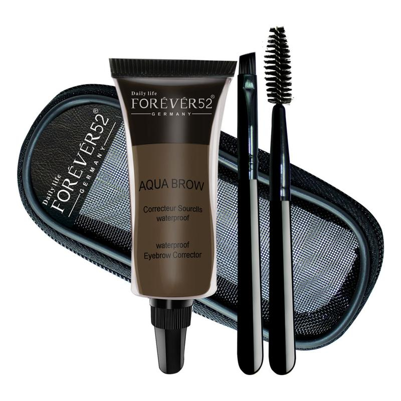 مجموعه آرایش ابرو فوراور فیفتی تو مدل Tattoo Exclusive به همراه براش ابرو و قلم طراحی کد 001