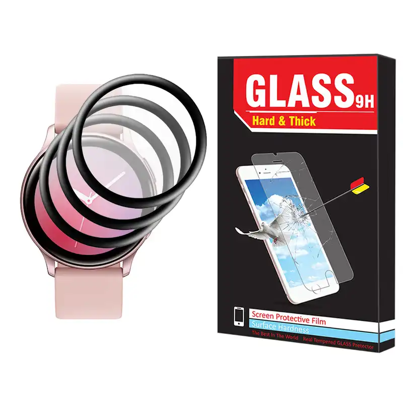 محافظ صفحه نمایش نانو هارد اند تیک مدل NHT مناسب برای ساعت هوشمند سامسونگ Galaxy Watch Active 2 40mm بسته سه عددی