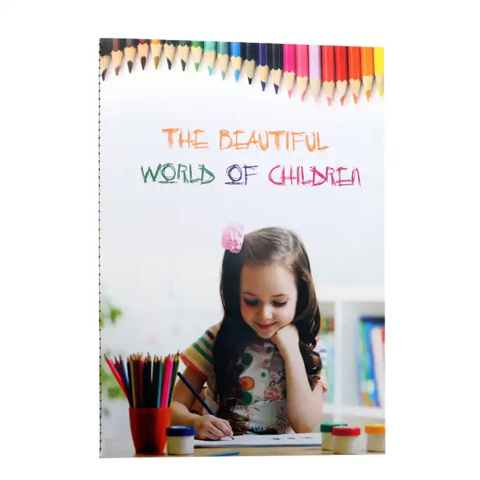 دفتر مشق 40 برگ مدل دوختي Happy