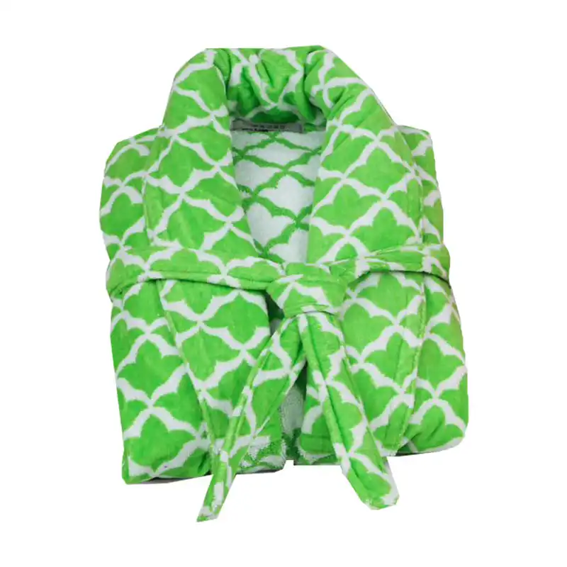 حوله پالتویی برق لامع طرح ترنج سایز 125