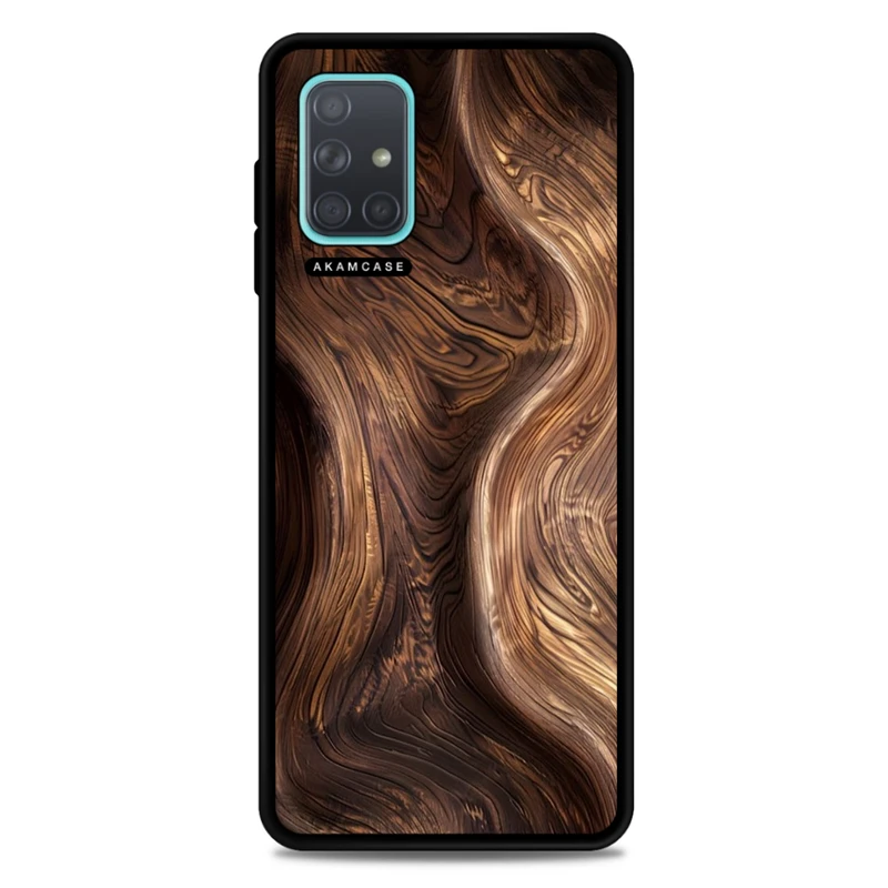کاور آکام مدل AMC-WSGA71-WOOD-8 مناسب برای گوشی موبایل سامسونگ Galaxy A71