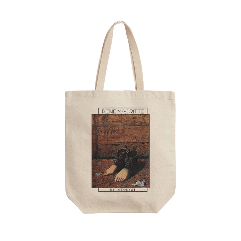 ساک خرید ترمه طراحان ایده مدل ماگریت کد art0481 - L