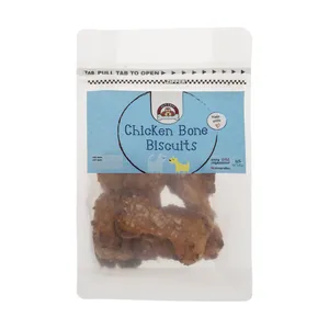 غذای خشک سگ مدل Chicken bone biscuites وزن 70 گرم