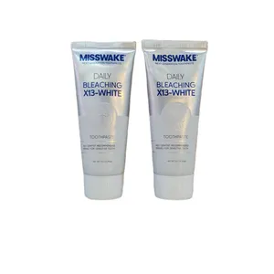 خمیر دندان سفید کننده میسویک مدل بلیچینگ حجم 75 میلی‌لیتر مجموعه 2 عددی