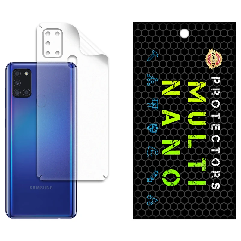 محافظ پشت مات نانو هیدروژل مولتی نانو مدل X-F1B مناسب برای گوشی موبایل سامسونگ Galaxy A21S