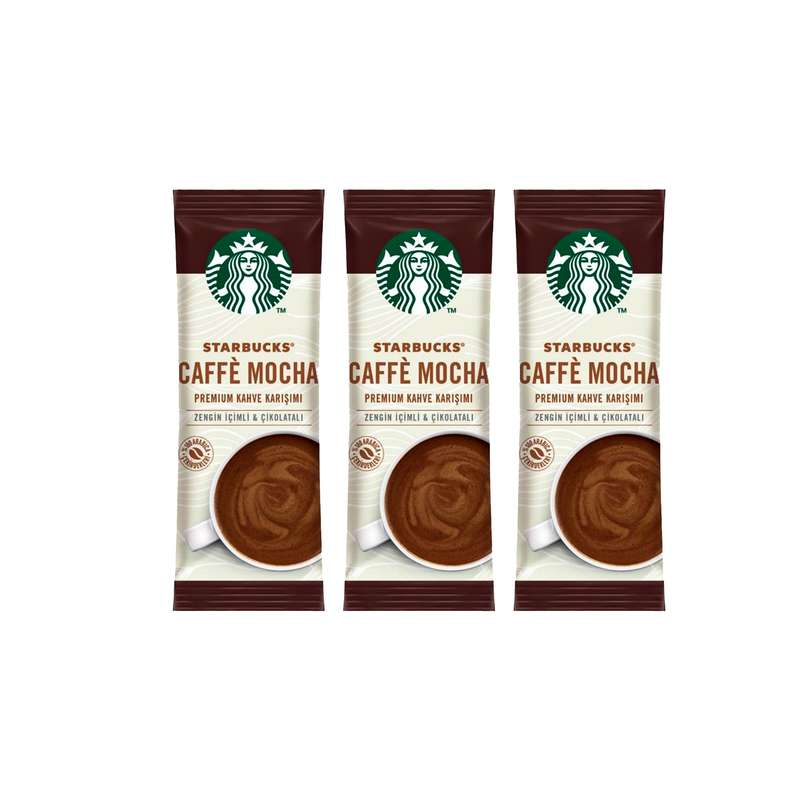 قهوه فوری استارباکس طعم کافه موکا - 66 گرم بسته 3 عددی 