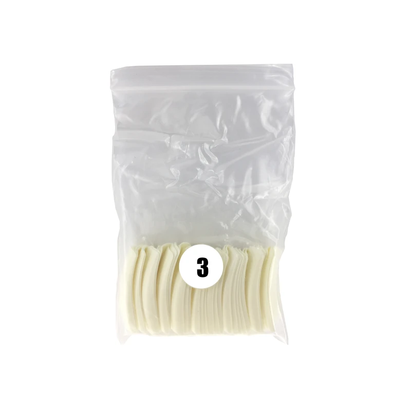 تیپ کاشت ناخن پرولایز شماره 3 - p80 بسته 50 عددی