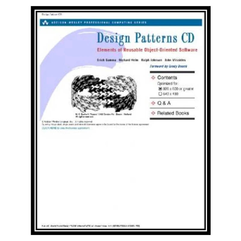 کتاب Design patterns CD اثر جمعی از نویسندگان انتشارات مؤلفین طلایی