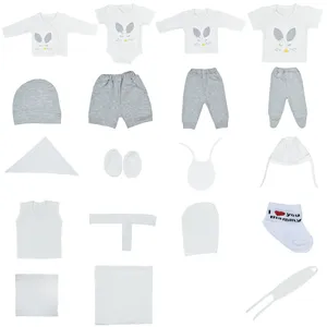 ست 19 تکه لباس نوزادی بی بی وان مدل خرگوش