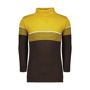 پلیور یقه اسکی مردانه کد KH-GH888