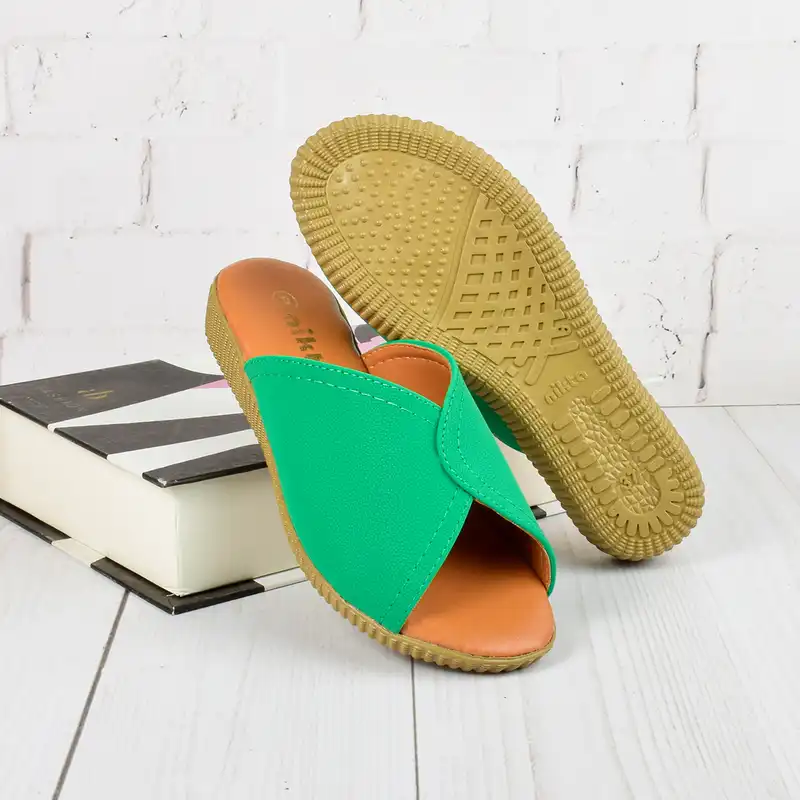 دمپایی زنانه نیکتا مدل ناگویامی GRN.4048