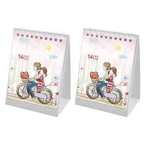 تقویم رومیزی سال 1402 مدل دوچرخه بسته 2 عددی
