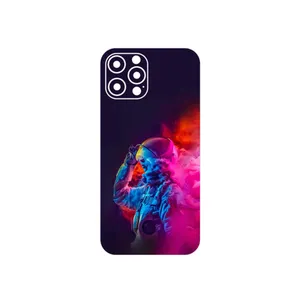MAHOOT Smoke Rainbow Digital Art 1 Cover Sticker for Apple iPhone 12 Pro Max