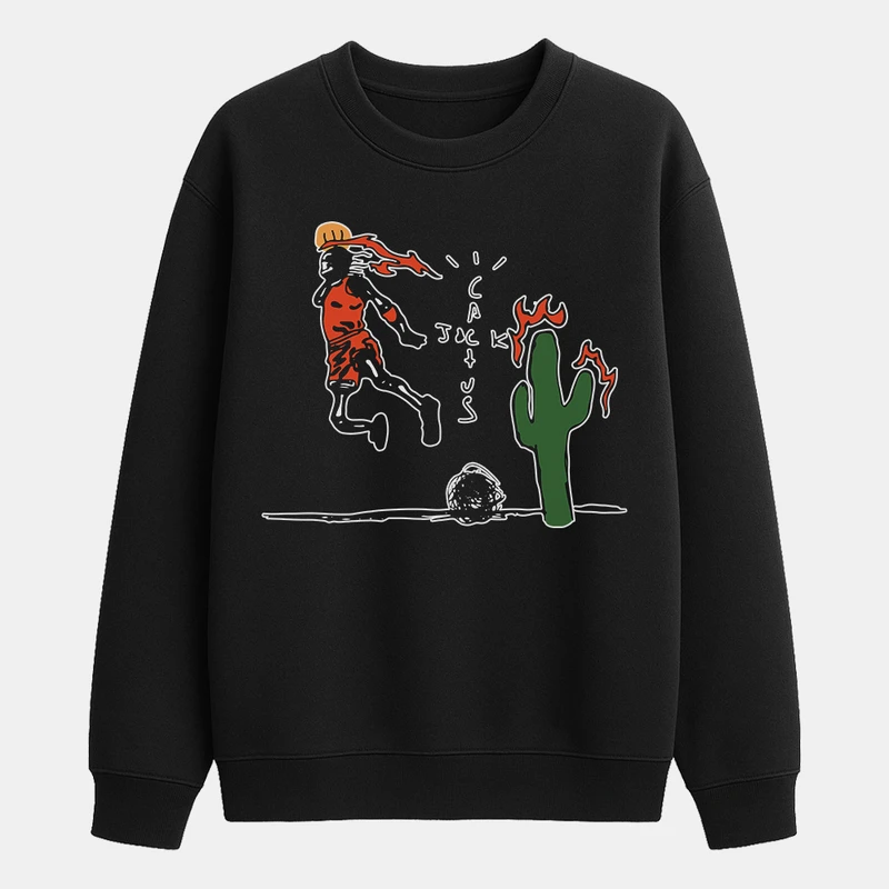 سویشرت مردانه باهرپوش شرق مدل استایل هیپ هاپ ترویس اسکات کد z262