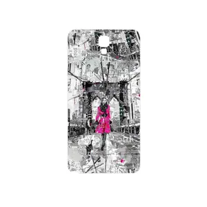 MAHOOT Collage of Catwalk Bridge Cover Sticker for Samsung Galaxy Note 3 Neo
