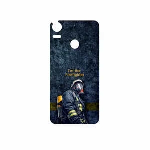 MAHOOT Firefighter Cover Sticker for HTC Desire 10 Pro