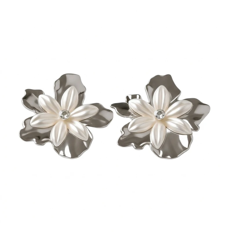 گوشواره آویز زنانه مدل گل