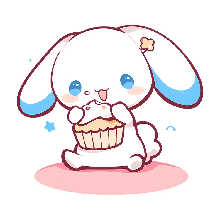 استیکر پارچه و لباس پاد آفرین مدل کارتونی کیوت سینامورول کد S5966