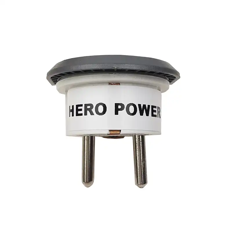 دو شاخه تبدیل برق 3 به 2 مارکن مدل هیرو پاور کد 20A مجموعه 2 عددی