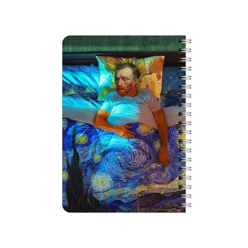 دفترچه یادداشت بامبیلیپ مدل ونگوگ در شب پر ستاره کد 7222221