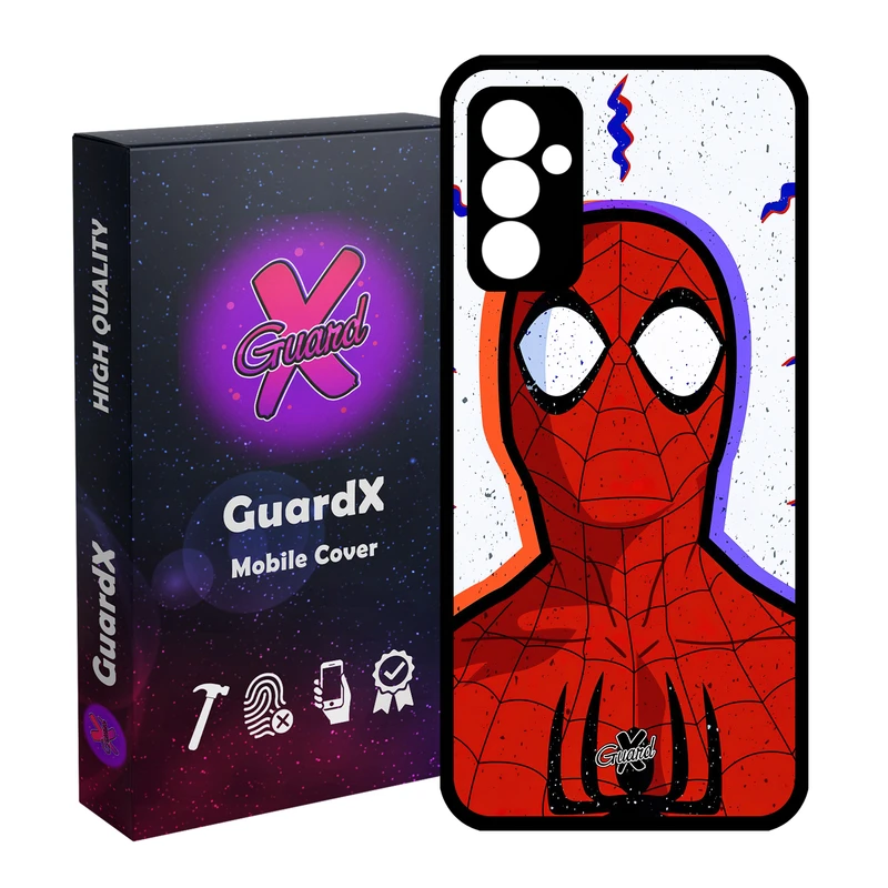 کاور گارد ایکس طرح Spider Man مدل Glass10495 مناسب برای گوشی موبایل سامسونگ Galaxy A15 4G / A15 5G