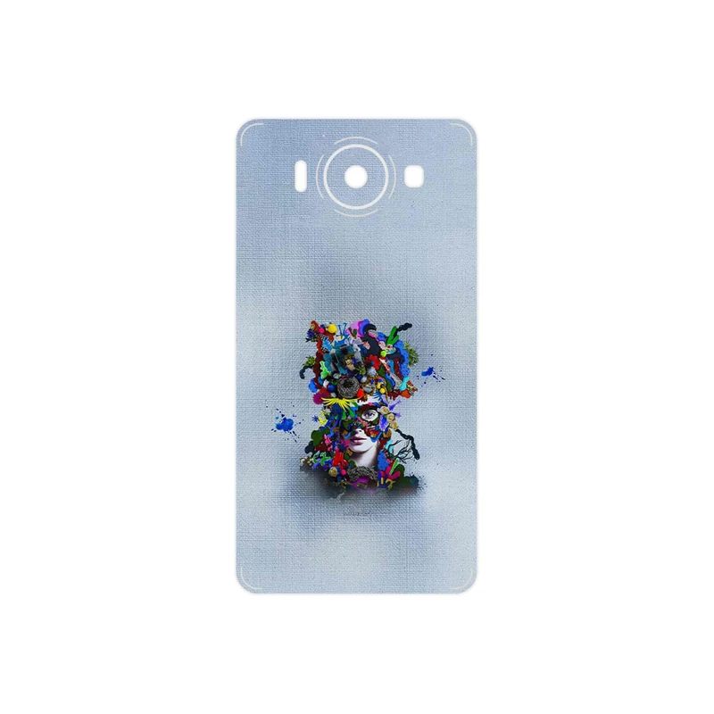 برچسب پوششی ماهوت مدل Collage of surreal Portrait of Women 4 مناسب برای گوشی موبایل مایکروسافت Lumia 950