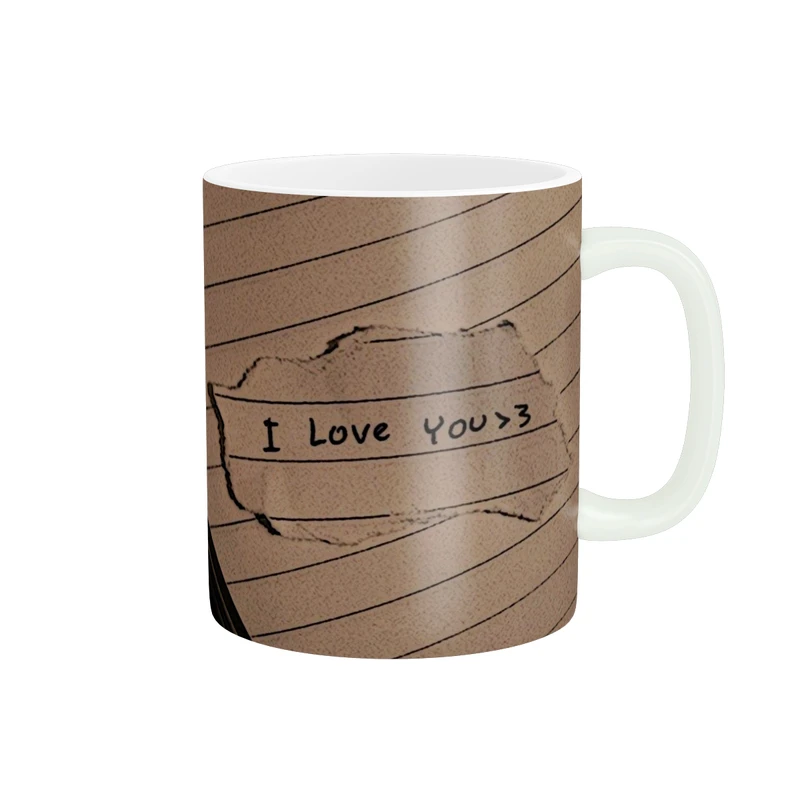 ماگ پاد آفرين  طرح عاشقانه دوست دارم کد 1092