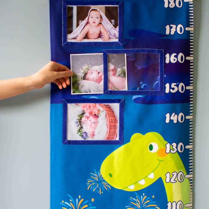 متر اندازه گیری کودک نی نی شادی طرح Dino کد NS107