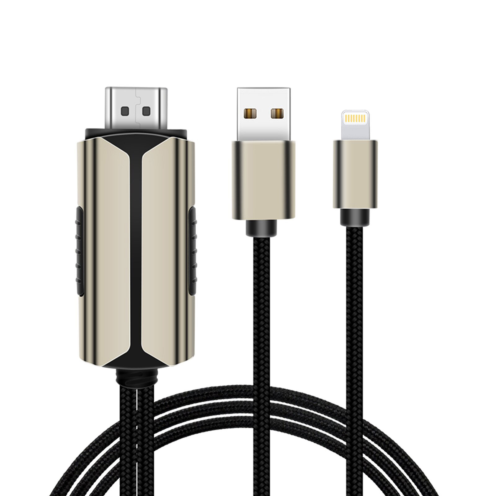 نکته خرید - قیمت روز کابل تبدیل HDMI به لایتنینگ/USB کوتتسی مدل 33022 طول 2 متر خرید