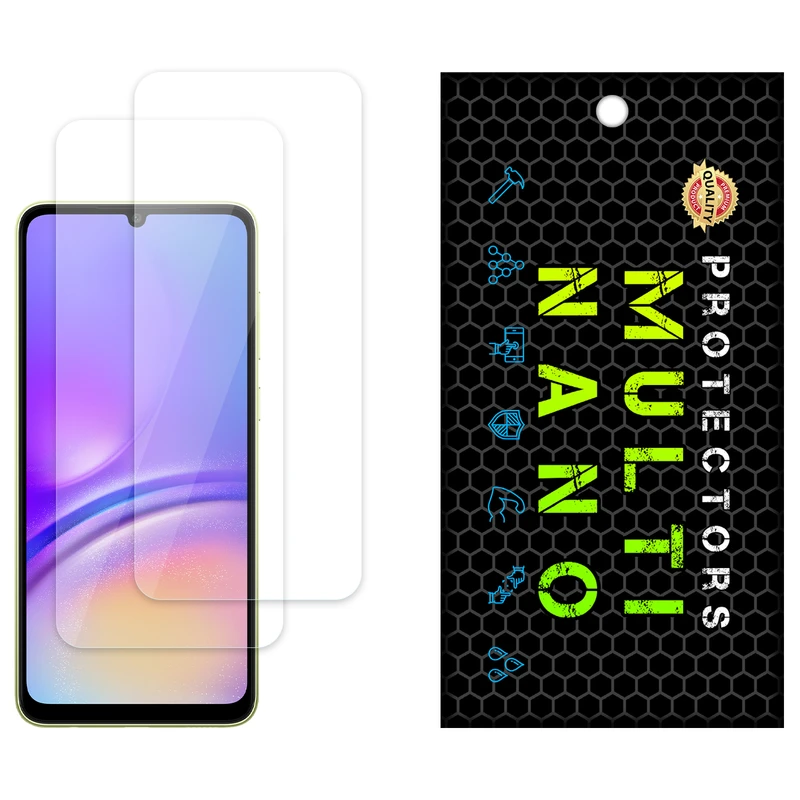 محافظ صفحه نمایش شفاف مولتی نانو مدل X-S2N مناسب برای گوشی موبایل سامسونگ Galaxy M05 بسته دو عددی