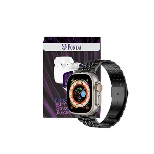 بند فوندا مدل Ro-lex مناسب برای اپل واچ اولترا 49 میلیمتری