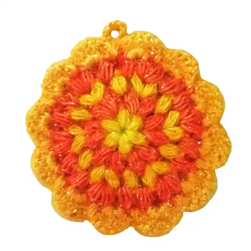 اسکاج مدل بافت گل برجسته