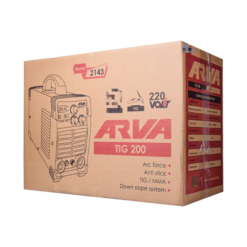 دستگاه جوشکاری آرگون 200 آمپر آروا مدل 2143