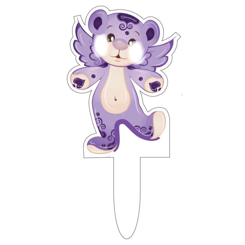 تاپر کیک مدل ببر فرشته کد 358