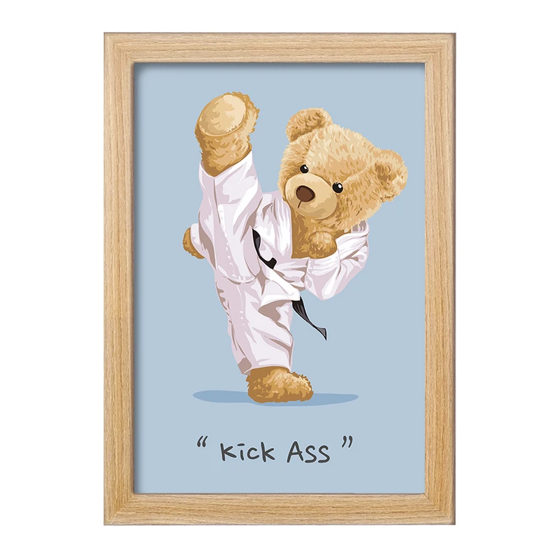 تابلو خندالو مدل تدی Teddy کد 26186