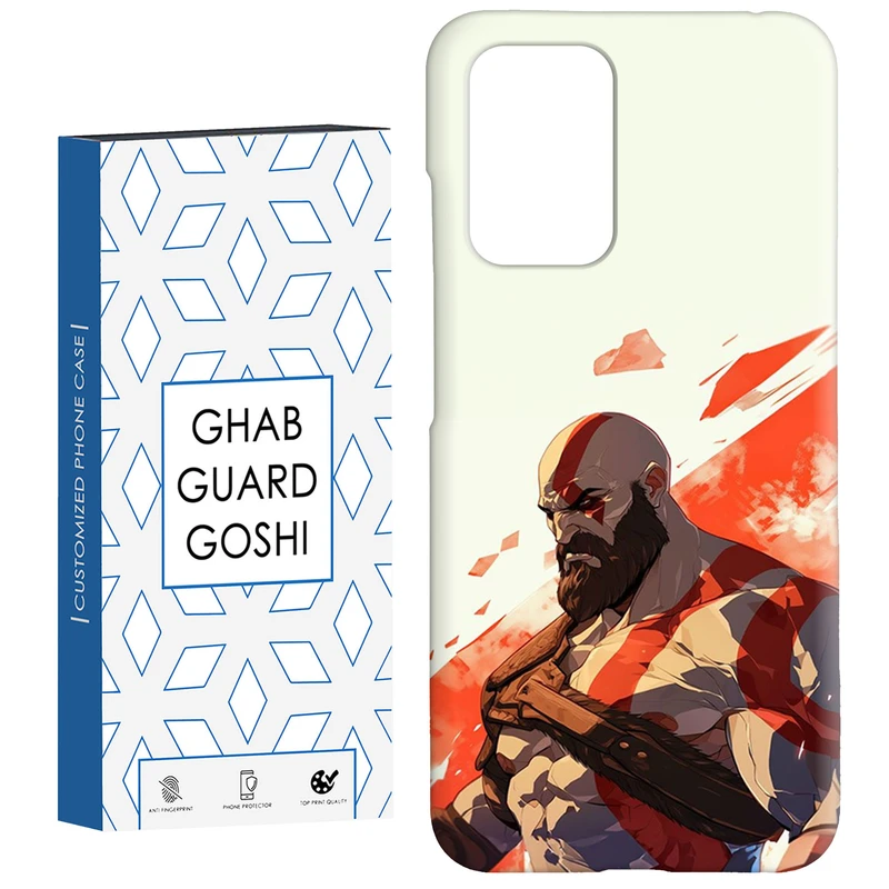 کاور قاب گارد گوشی طرح خدای جنگ کد Dimo-470 مناسب برای گوشی موبایل شیائومی  Redmi 10 