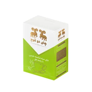  چای سیاه خارجی شکسته دو قوچ با رایحه هل - 450گرم