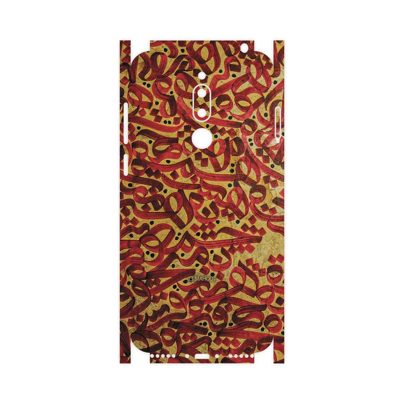 برچسب پوششی ماهوت مدل Nastaliq-6-FullSkin مناسب برای گوشی موبایل میزو M6T