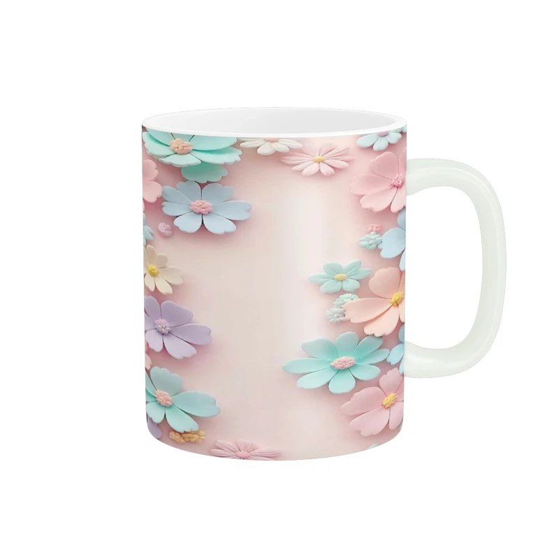 ماگ طرح گل کد y-116