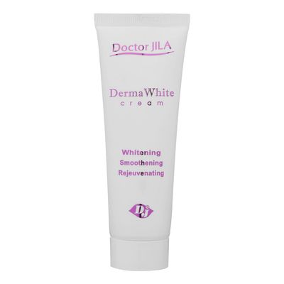 کرم روشن کننده دکتر ژیلا مدل Derma White مناسب انواع پوست وزن 50 گرم