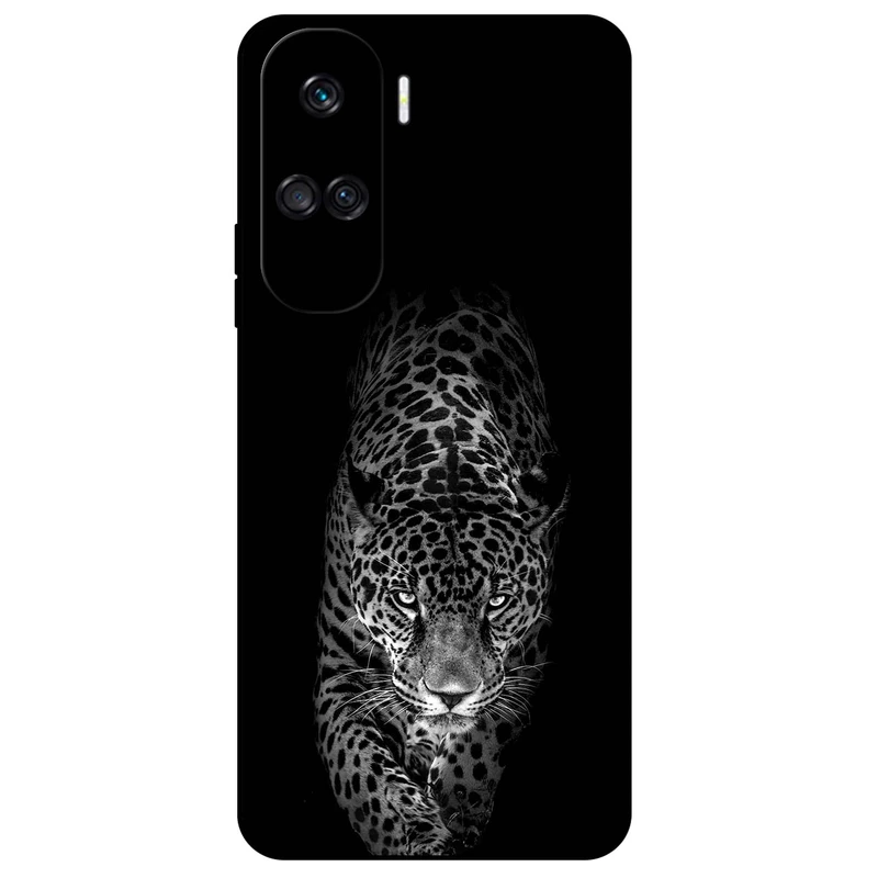 کاور مگافون طرح پلنگ مدل 1879 مناسب برای گوشی موبایل آنر 90 Lite     