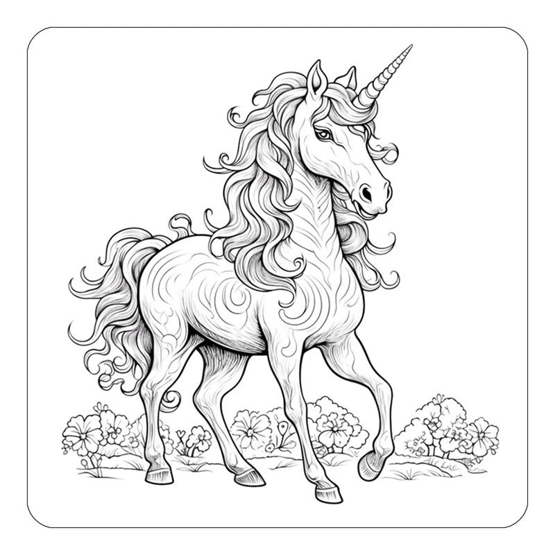 مگنت کاکتی طرح اسب تک شاخ و یونیکورن مدل mp29440