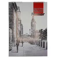  دفتر طراحی 50 برگ هنر طرح ساعت بزرگ لندن مدل SD-M-A3 کد 03