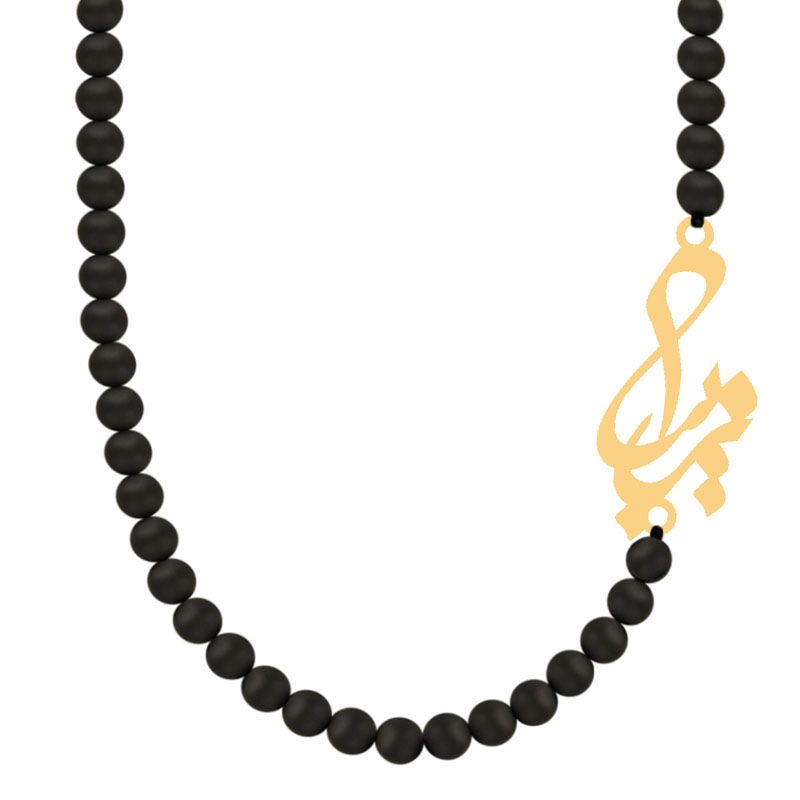 گردنبند طلا 18 عیار زنانه کرابو طرح زیبا مدل Kr72145 -  - 1